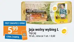 E.Leclerc Jaja z wolnego wybiegu kl. l Top Jaj oferta