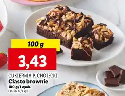 Lidl Brownie z polewą Chojecki oferta