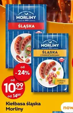 Żabka Kiełbasa śląska Morliny oferta