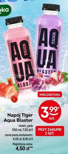 Żabka Napój Tiger Aqua Blaster oferta