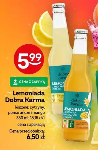 Żabka Lemoniada Dobra Karma oferta