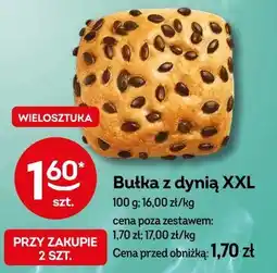 Żabka Bułka z dynią XXL oferta