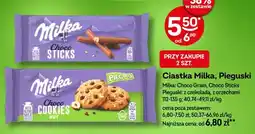 Żabka Ciastka Milka, Pieguski oferta