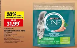 Lidl Karma dla kota indoor Purina One oferta