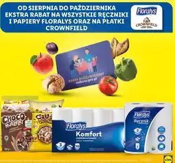 Lidl Płatki choco muszelki Crownfield oferta