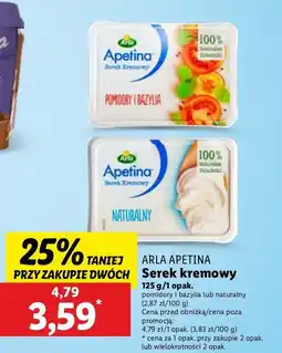 Serek kremowy naturalny Arla apetina