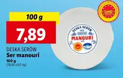 Lidl Ser manouri Deska serów lidla oferta