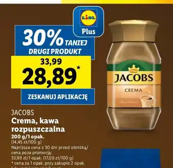 Lidl Kawa Jacobs crema oferta