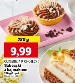 Lidl Babeczki z kajmakiem Chojecki oferta