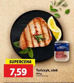 Lidl Tuńczyk stek oferta
