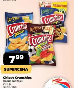 Netto Chipsy habanero Crunchips x-cut Crunchips lorenz oferta