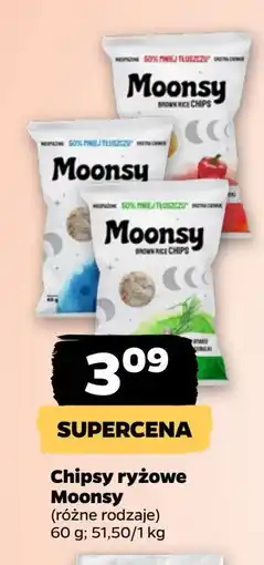 Netto Chipsy ryżowe solone Moonsy oferta