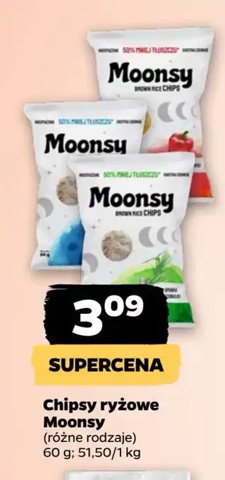 Netto Chipsy ryżowe solone Moonsy oferta