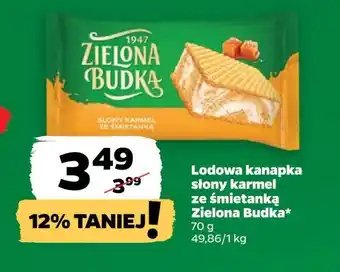 Netto Kanapka lodowa słony karmel Zielona budka oferta