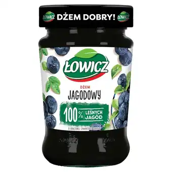 Społem Łowicz Dżem jagodowy o obniżonej zawartości cukrów 280 g oferta