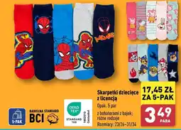 ALDI Skarpetki TEX oferta