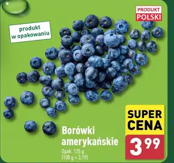 ALDI Borówki amerykańskie oferta