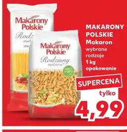 Kaufland Makaron Makarony Polskie oferta
