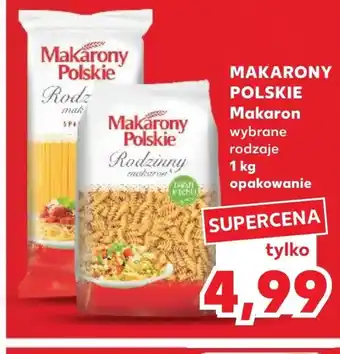 Kaufland Makaron Makarony Polskie oferta