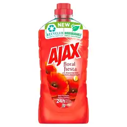 Kaufland Ajax Floral Fiesta Środek czyszczący polne kwiaty 1 l oferta