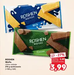 Kaufland Wafle Roshen oferta