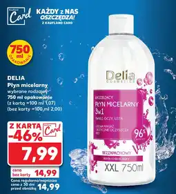 Kaufland Płyn micelarny Delia oferta