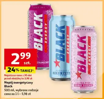Auchan Napój energetyczny Black oferta
