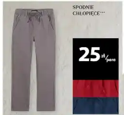 Auchan Spodnie chłopięce oferta