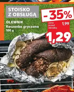 Kaufland Kaszanka Olewnik oferta