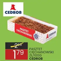 PASZTET CIECHANOWSKI CEDROB, 100 G