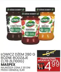 Wafelek ŁOWICZ DŻEM, 280 G oferta