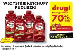 Biedronka WSZYSTKIE KETCHUPY PUDLISZKI oferta