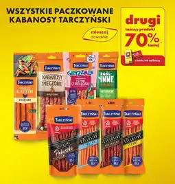 Biedronka WSZYSTKIE PACZKOWANE KABANOSY TARCZYŃSKI oferta