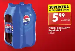 Biedronka Napój gazowany Pepsi, 4 x 2 l oferta