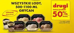 Biedronka WSZYSTKIE LODY GRYCAN, 500-110 ML oferta