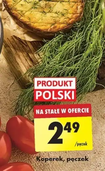 Biedronka Koperek, pęczek oferta