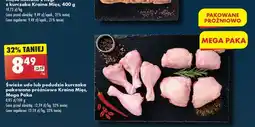 Biedronka Świeże udo lub podudzie kurczaka pakowane próżniowo Kraina Mięs, Mega Paka oferta