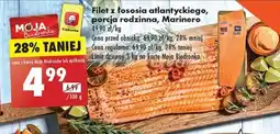 Biedronka Filet z łososia atlantyckiego, porcja rodzinna, Marinero, 100 g oferta