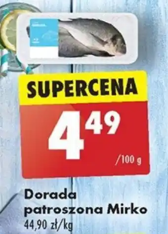 Biedronka Dorada patroszona Mirko, 100 g oferta