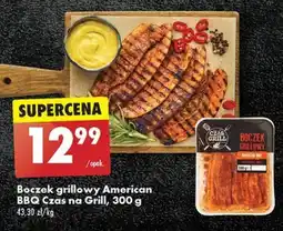 Biedronka Boczek grillowy American BBQ Czas na Grill, 300 g oferta
