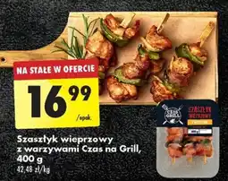 Biedronka Szaszłyk wieprzowy z warzywami Czas na Grill, 400 g oferta