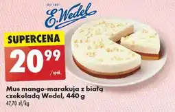 Biedronka Mus mango-marakuja z białą czekoladą Wedel, 440 g oferta