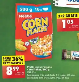 Biedronka Płatki kukurydziane Corn Flakes, 500 g oferta