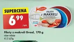 Biedronka Filety z makreli Graal, 170 g oferta