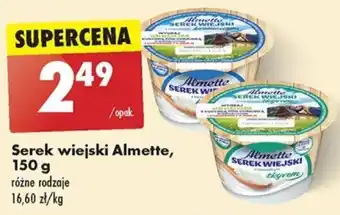 Biedronka Serek wiejski Almette, 150 g oferta