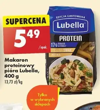 Biedronka Makaron proteinowy pióra Lubella, 400 g oferta