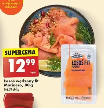 Biedronka Łosoś wędzony fit Marinero, 80 g oferta