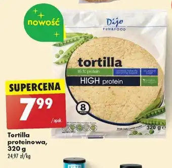 Biedronka Tortilla proteinowa, 320 g oferta