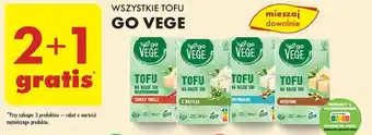 Biedronka WSZYSTKIE TOFU GO VEGE oferta