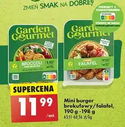 Biedronka Mini burger brokułowy/falafel, 190 g-198 g oferta